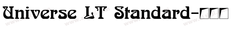 Universe LT Standard字体转换
